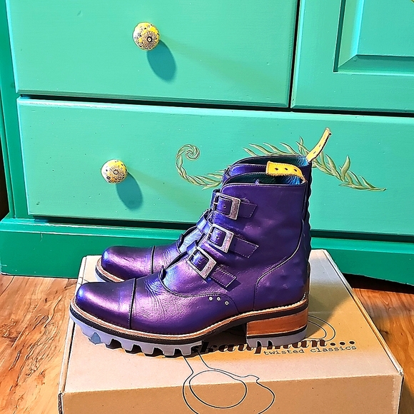 Pskaufman Purple Tarmac Boots - Picture 7 of 14